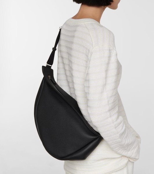 Slouchy Banana Large leather crossbody bag