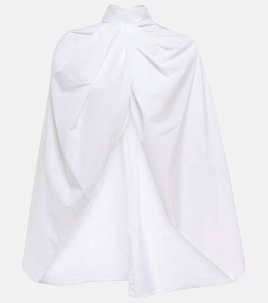 Aleida cotton cape shirt