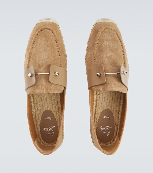 Chambespadrille suede espadrilles