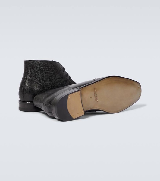 Berwick leather desert boots