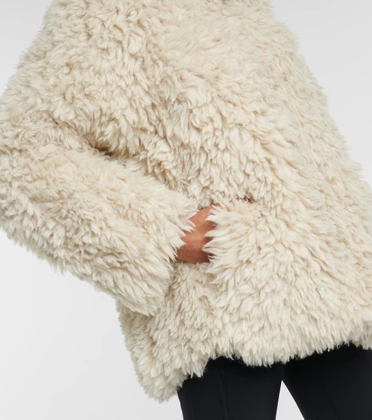 Woolly faux fur jacket