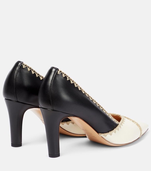 Aster leather pumps