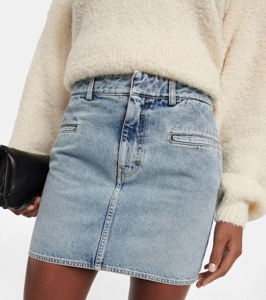 Rex denim miniskirt