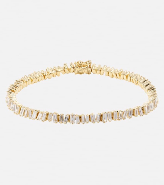 18kt gold bracelet with diamonds