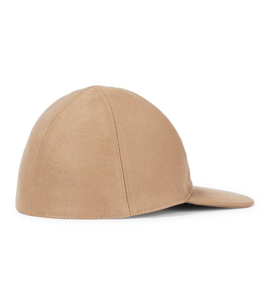 Linen baseball cap