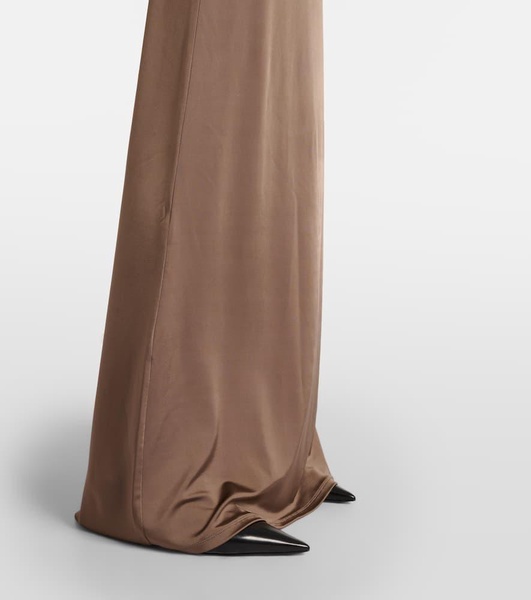 Inez draped gown