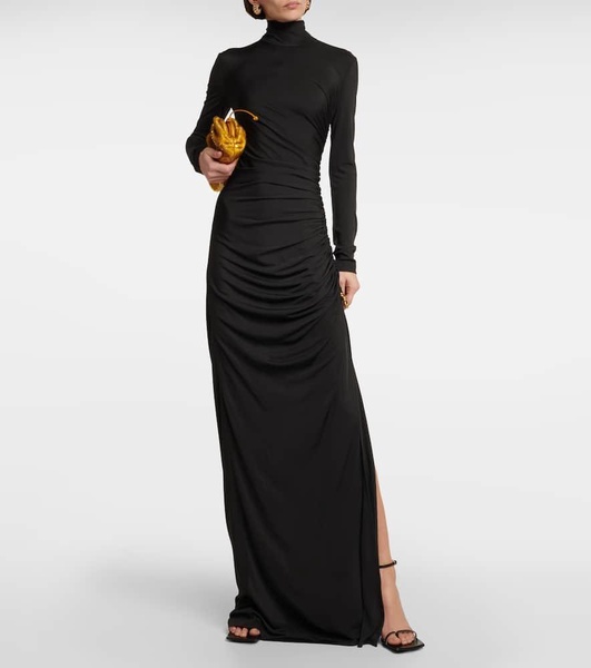 Jersey maxi dress