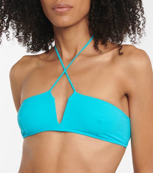 Halterneck bikini top