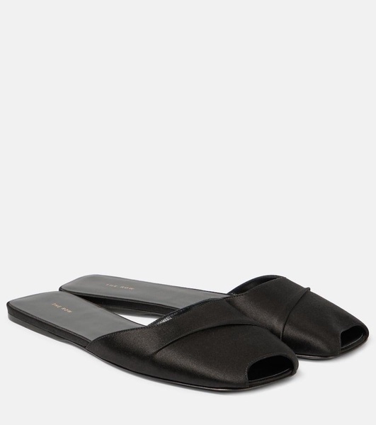 Milla satin slides