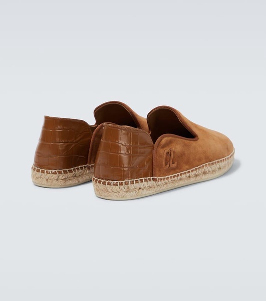 Suede espadrilles