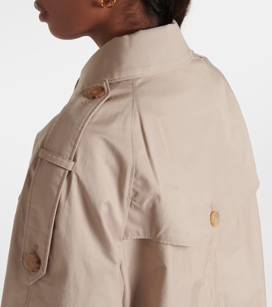 The Cube Dtrench twill trench coat 