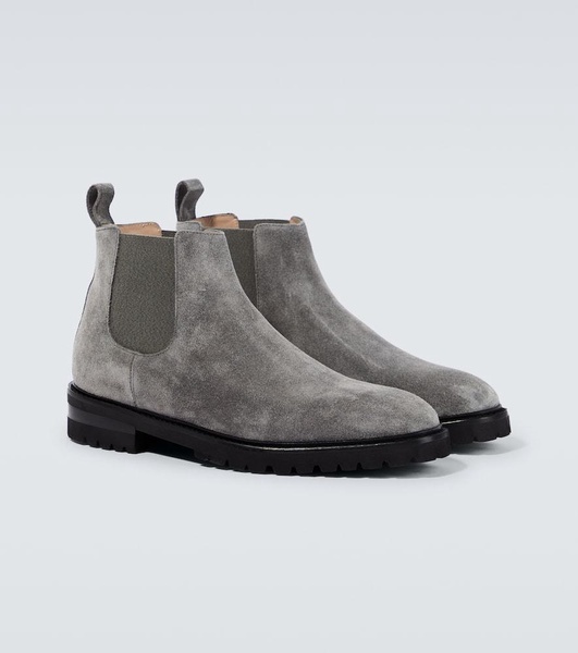 Brompton suede Chelsea boots