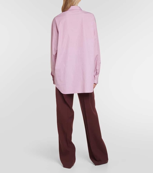 Attica oversized cotton poplin shirt