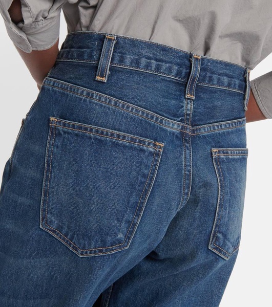 Taylor mid-rise straight jeans