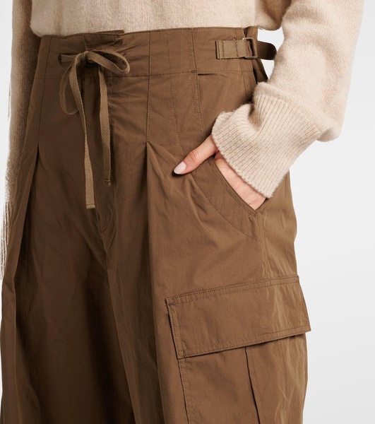 Rebecca cotton-blend cargo pants