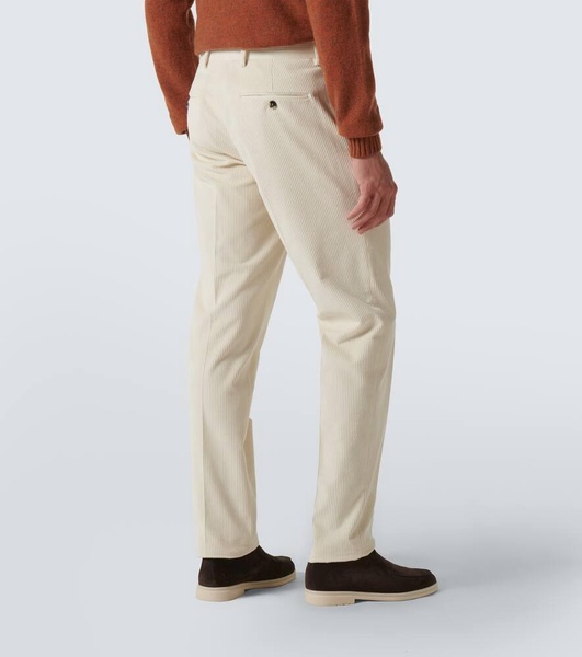 Jarno cotton corduroy straight pants