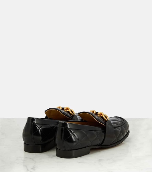 Monsieur quilted leather loafers