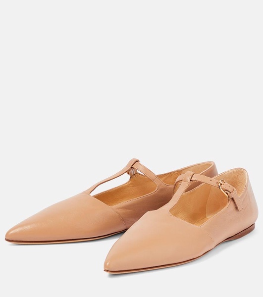 Lola leather ballet flats