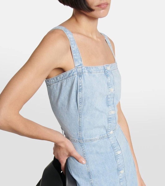 Sally denim midi dress