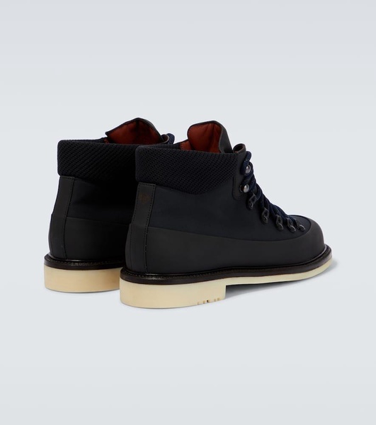 Laax Walk leather-trimmed boots