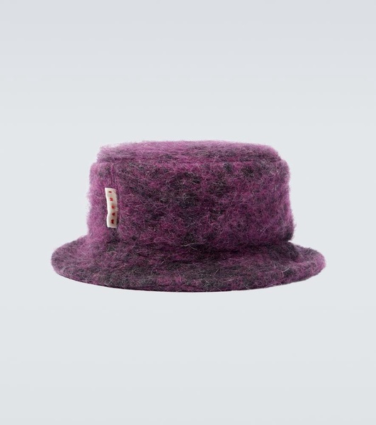 Wool-blend bucket hat