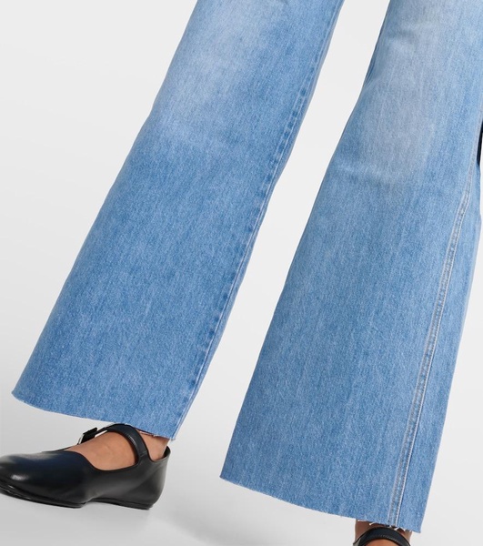 Taylor high-rise wide-leg jeans