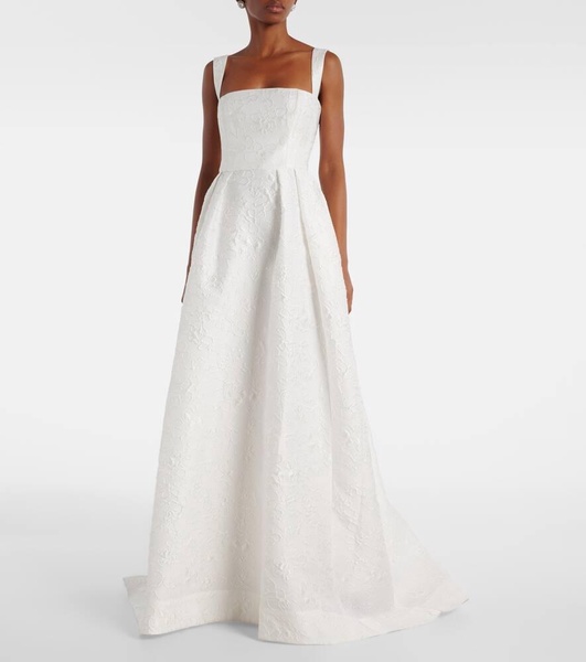 Bridal Esther brocade gown