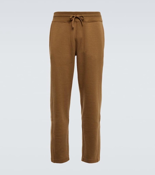 Whitney cotton, silk, and cashmere pants