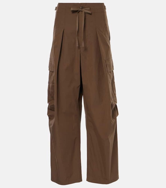 Rebecca cotton-blend cargo pants