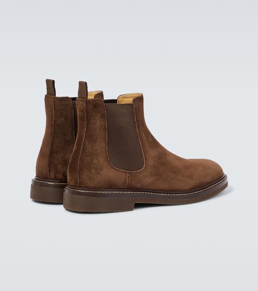 Suede Chelsea boots