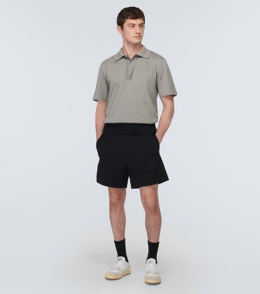 Cotton pique polo shirt