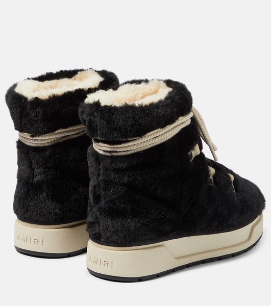 Malibu Hi faux shearling boots