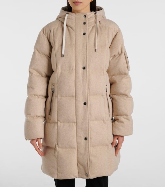 Fanja cashmere down jacket