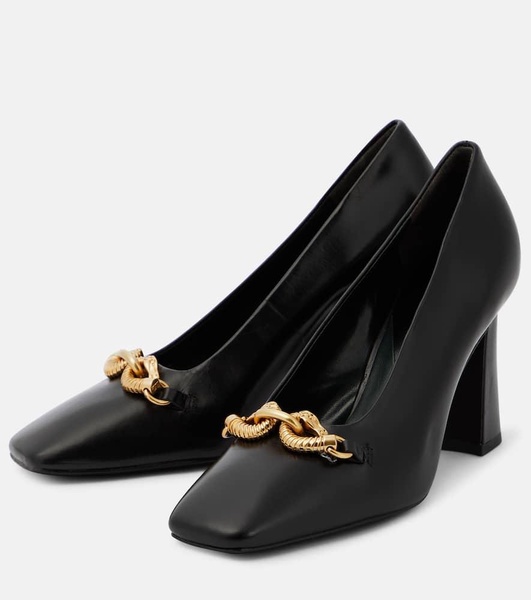 Jessa leather pumps