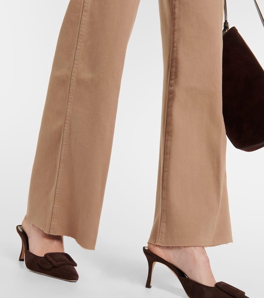 Lotta high-rise wide-leg jeans