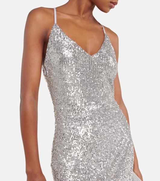 Sequined gown