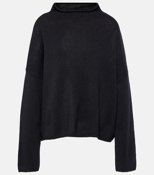 Sandy cashmere mockneck sweater