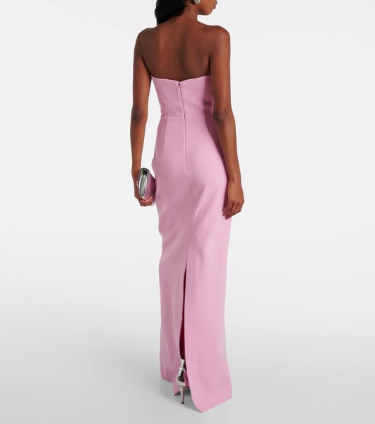 Cordelia embellished strapless gown