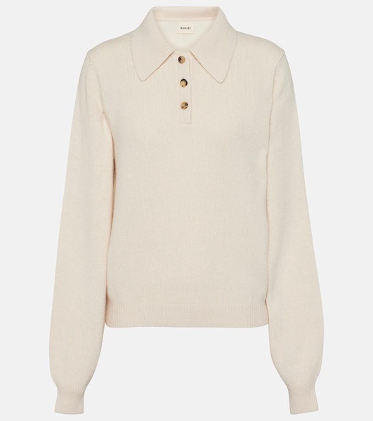 Joey cashmere-blend polo sweater