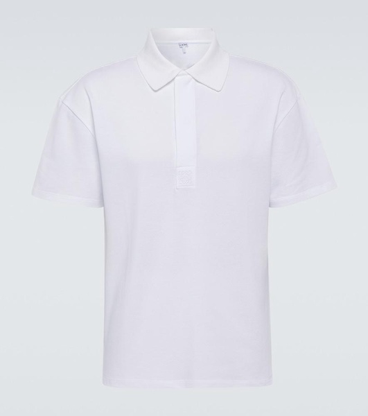 Cotton pique polo shirt