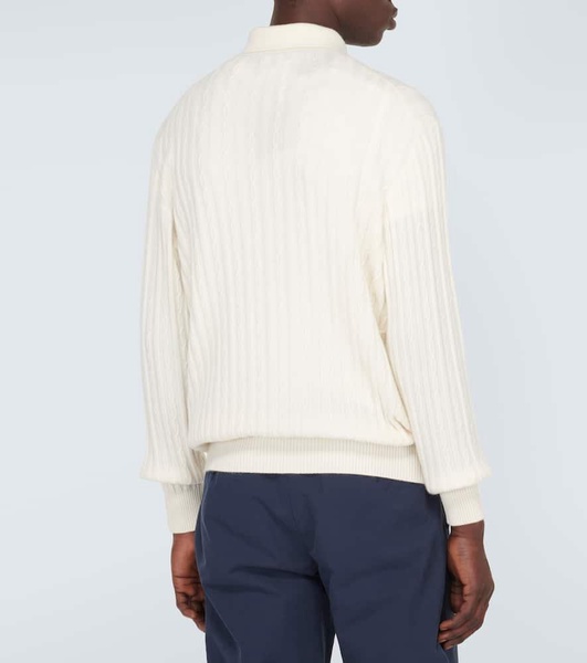 Shibumi cashmere polo sweater