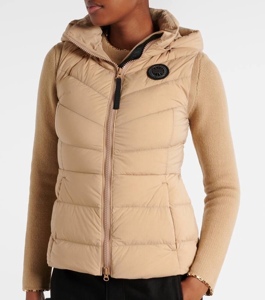 Black Label Clair quilted down vest