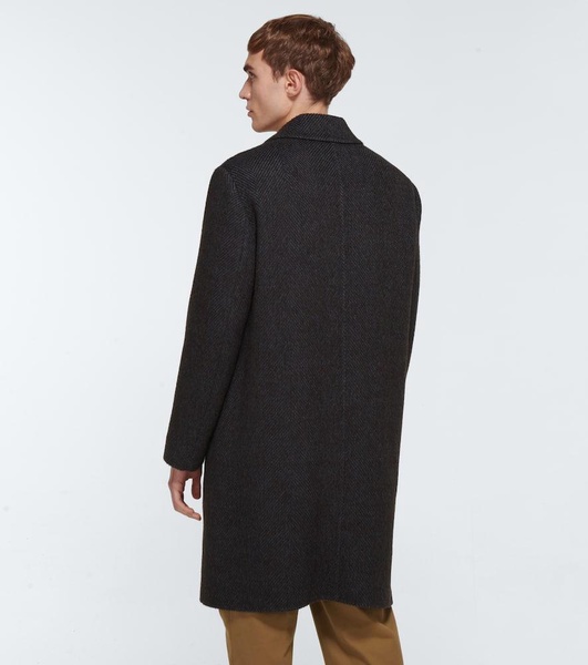 Findon wool-blend coat