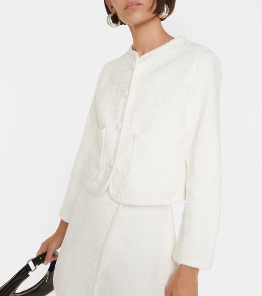 White Label cropped tweed jacket