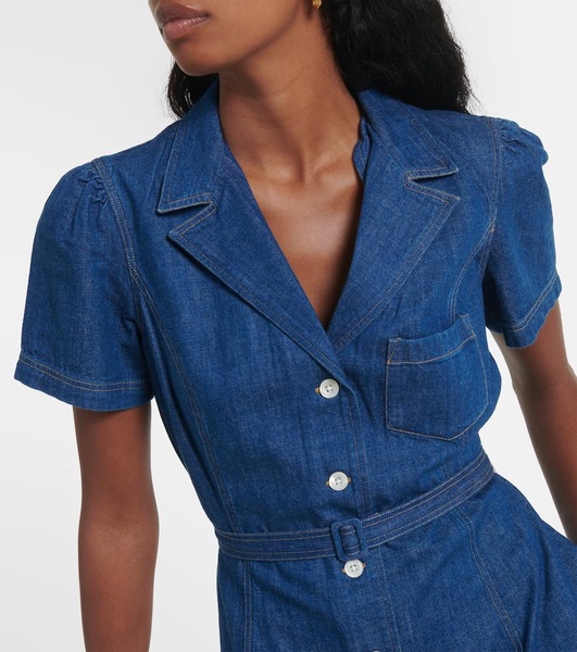 Hampton denim shirt dress