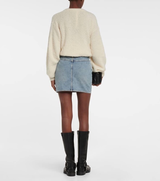 Rex denim miniskirt