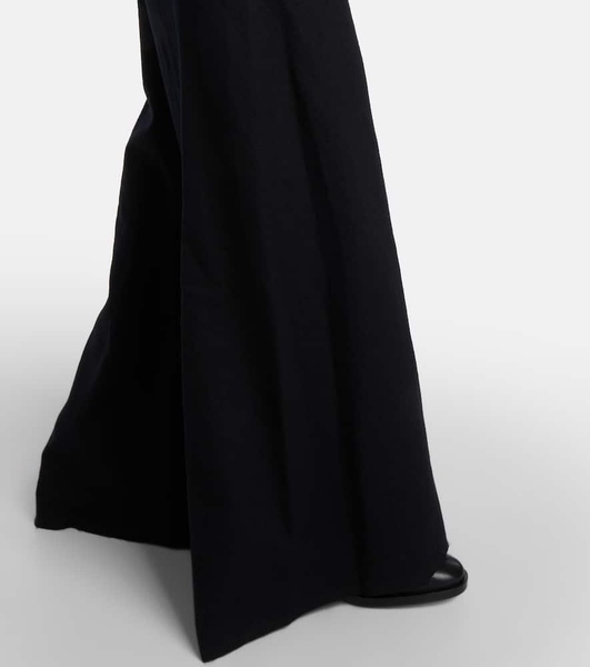 Virgin wool maxi skirt 