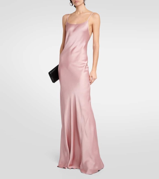 Cami satin gown