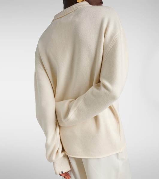 N°357 Marylebone cashmere-blend polo sweater