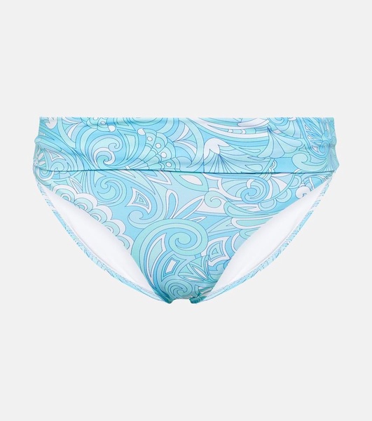 Brussels printed bikini bottoms